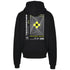 Nocturnal Nature Techno Hoodie von hinten